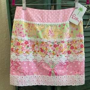 NWT, Lilly Pulitzer, skirt size 0